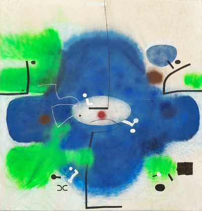 Abstract painting, by http://data.europeana.eu/agent/161897, public domain