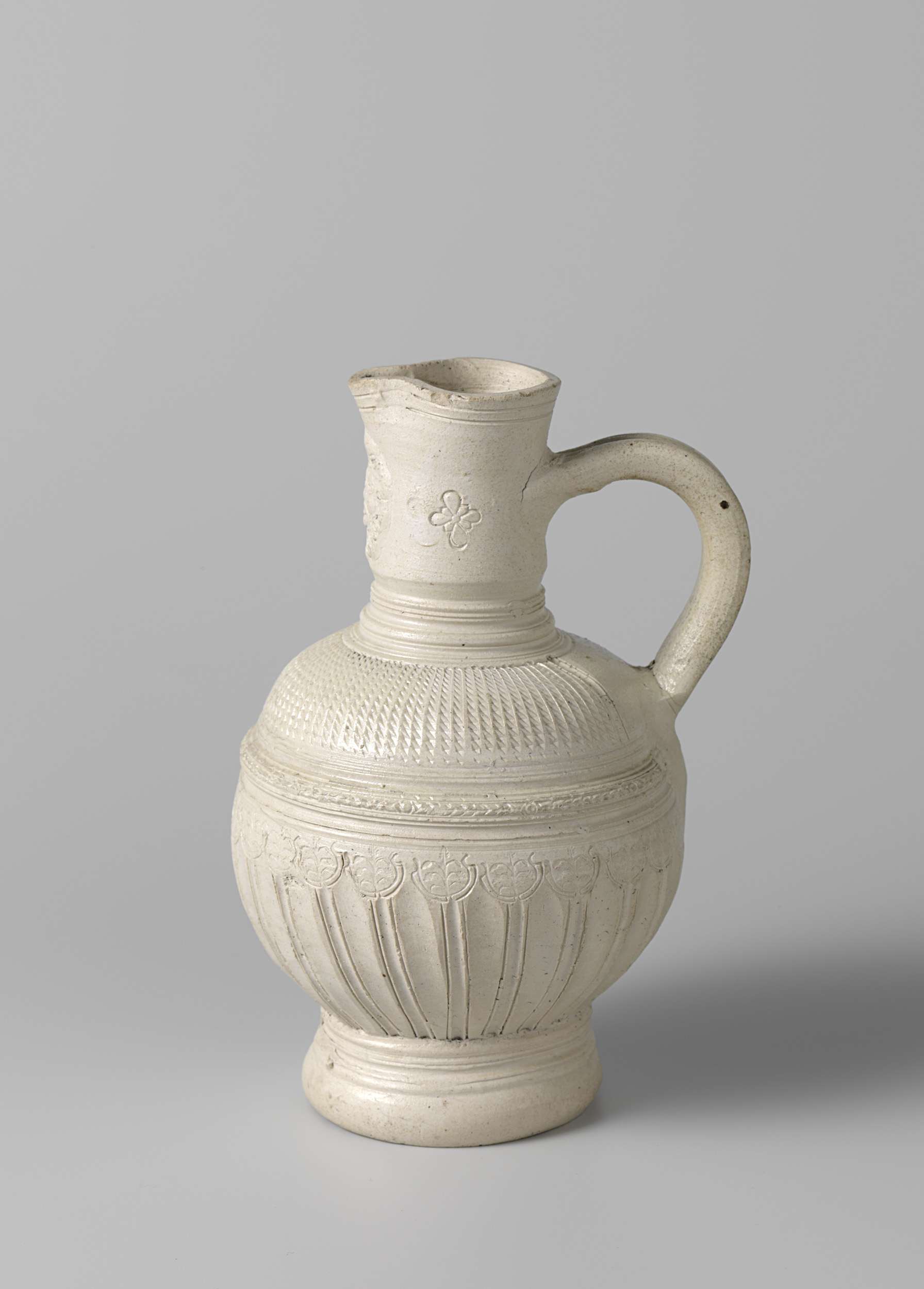 Terracotta jug with intricate patterns, unknown artist, Northern Renaissance