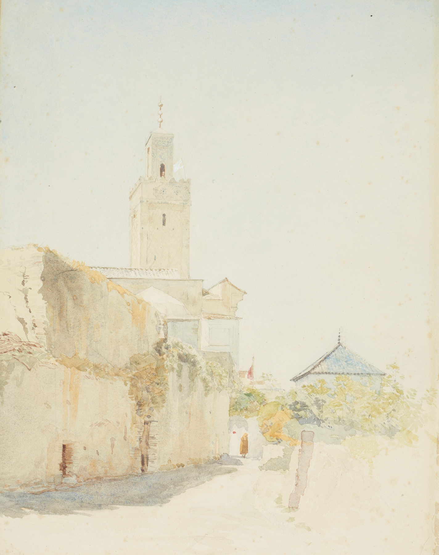 Mosque at Tlemcen by James Crowe Richmond, Islamic Art, 1875