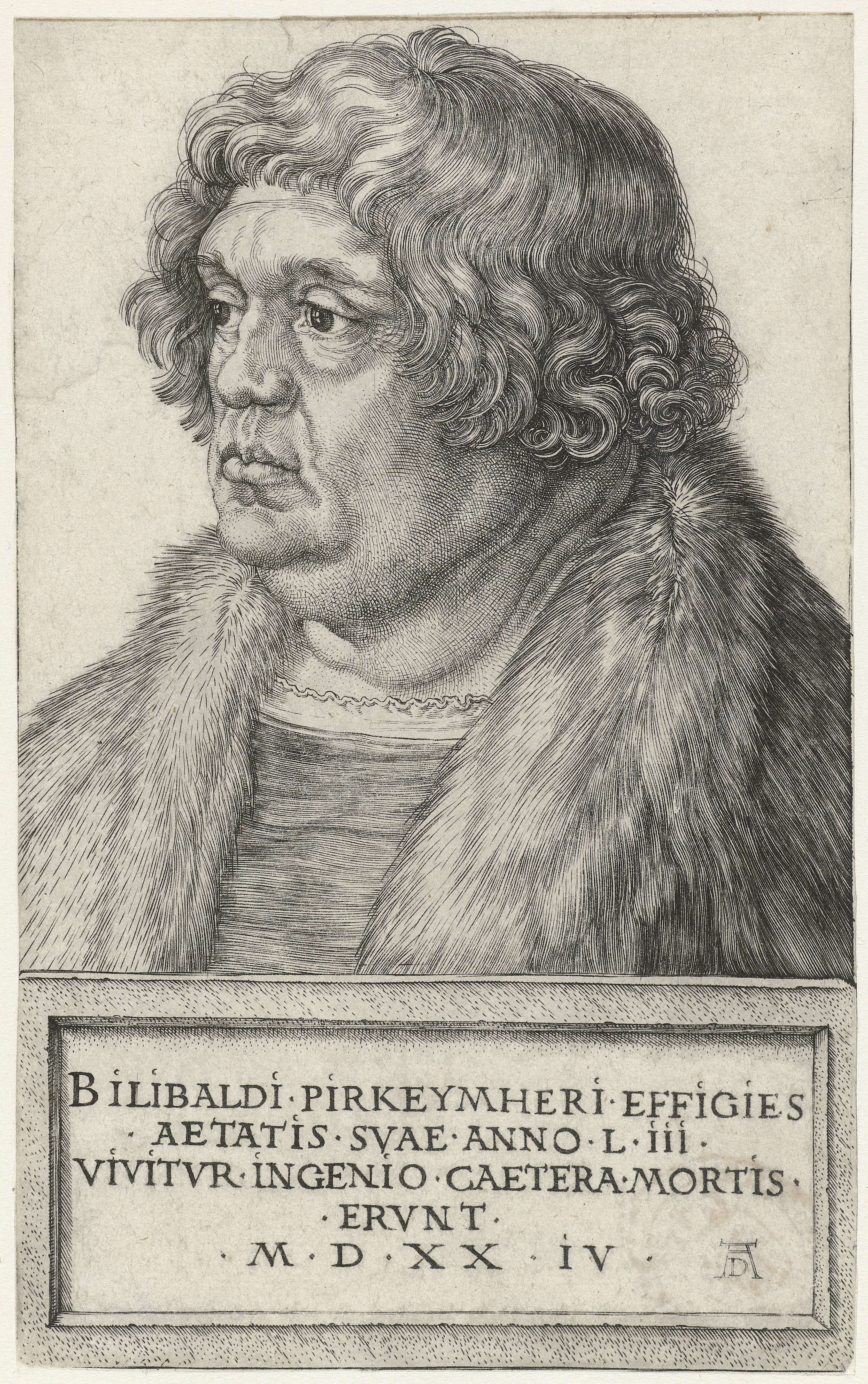 Portret van Willibald Pirckheimer, by Albrecht Dürer, public domain