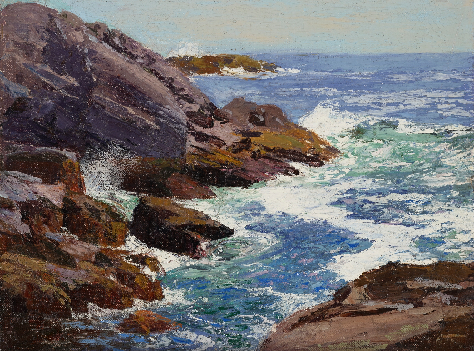 Lobster Cove, by Edward Henry Potthast, public domain