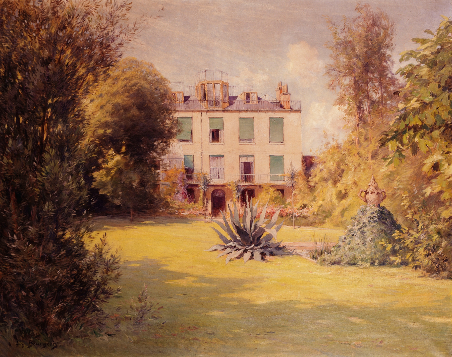 La maison de Victor Hugo à Guernesey, by Eugène Bourgeois, public domain