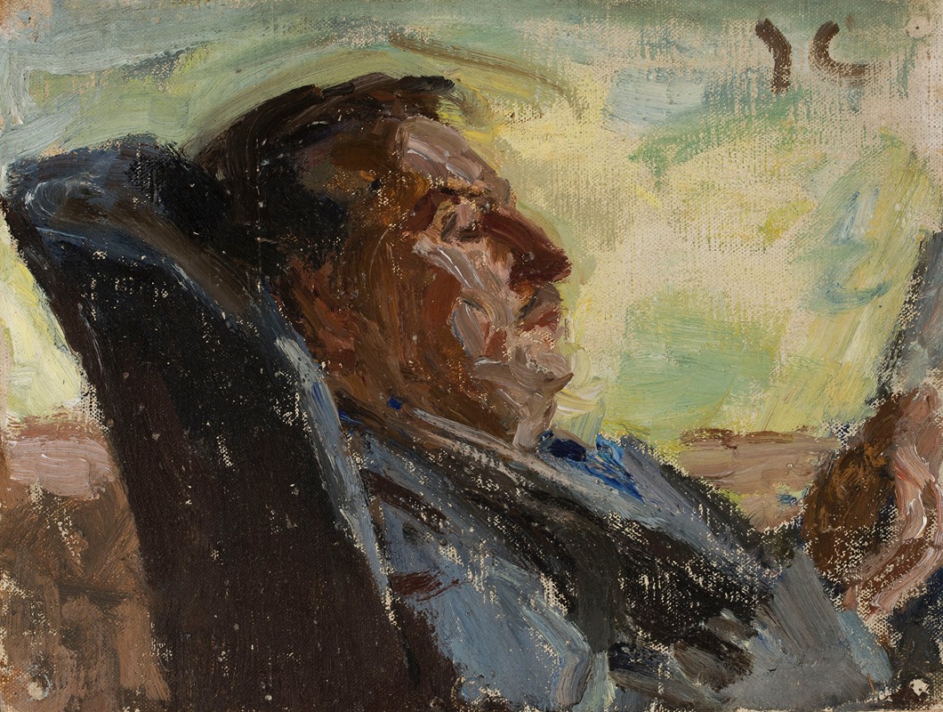 A portrait of the singer Yershov by Jan Ciągliński.