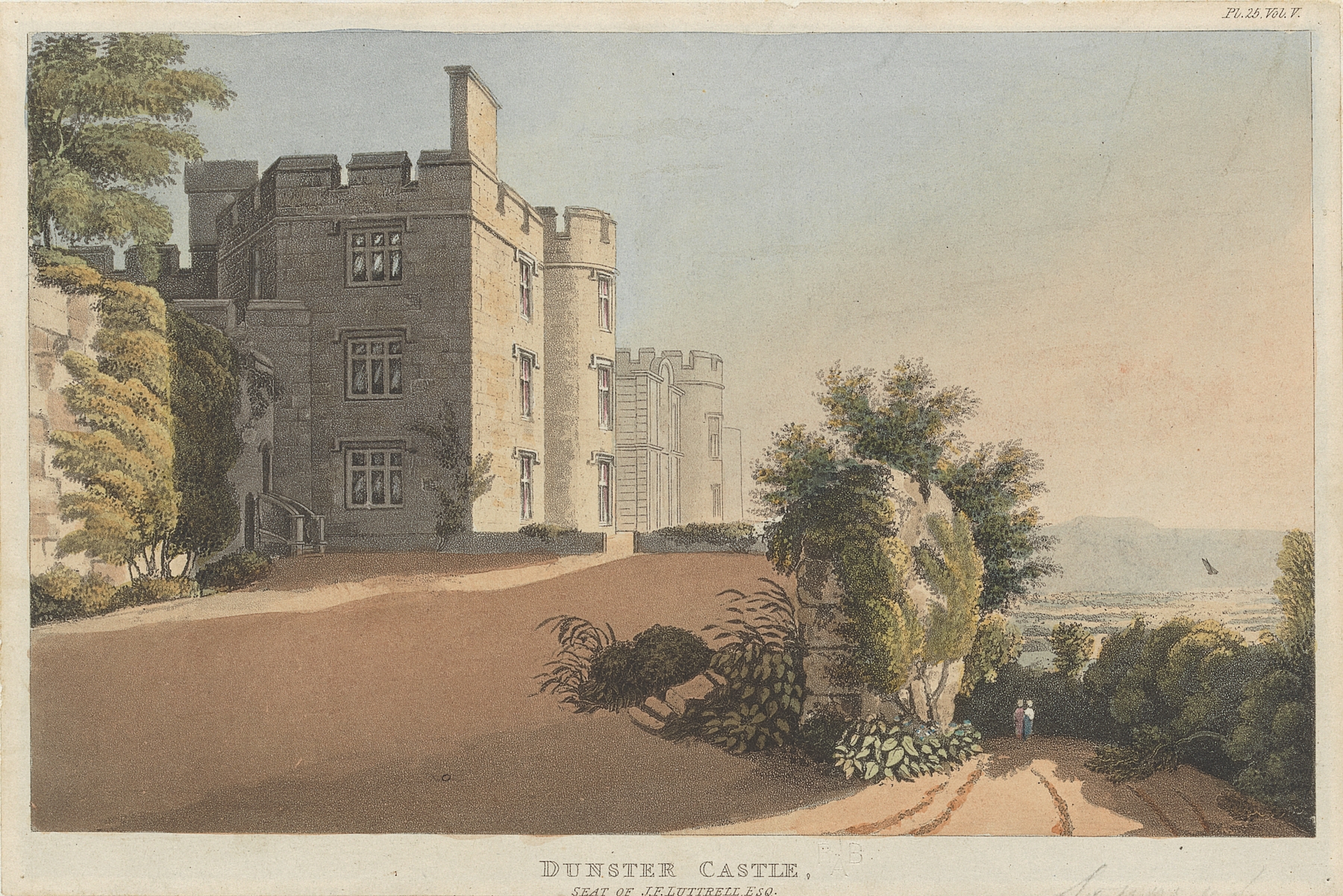 Ink on paper by Rev. James Bulwer, featuring intricate figures and soft light.
