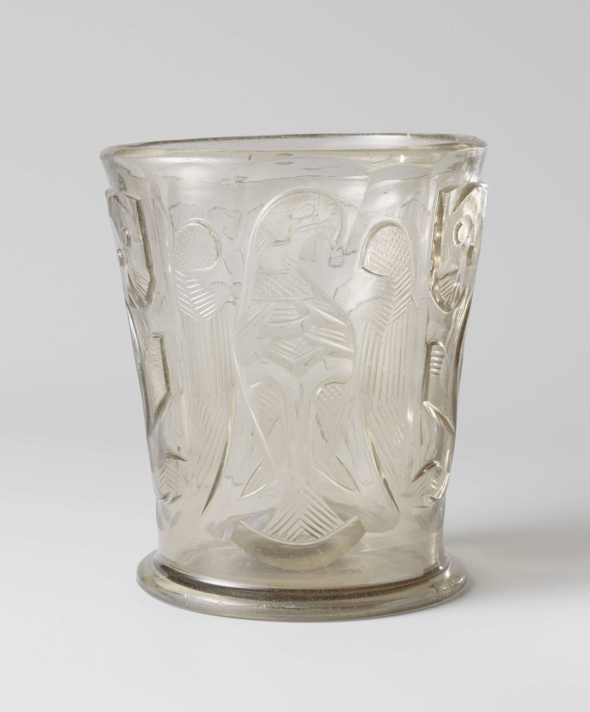 Hedwig beaker, by Unknown Artist, public domain