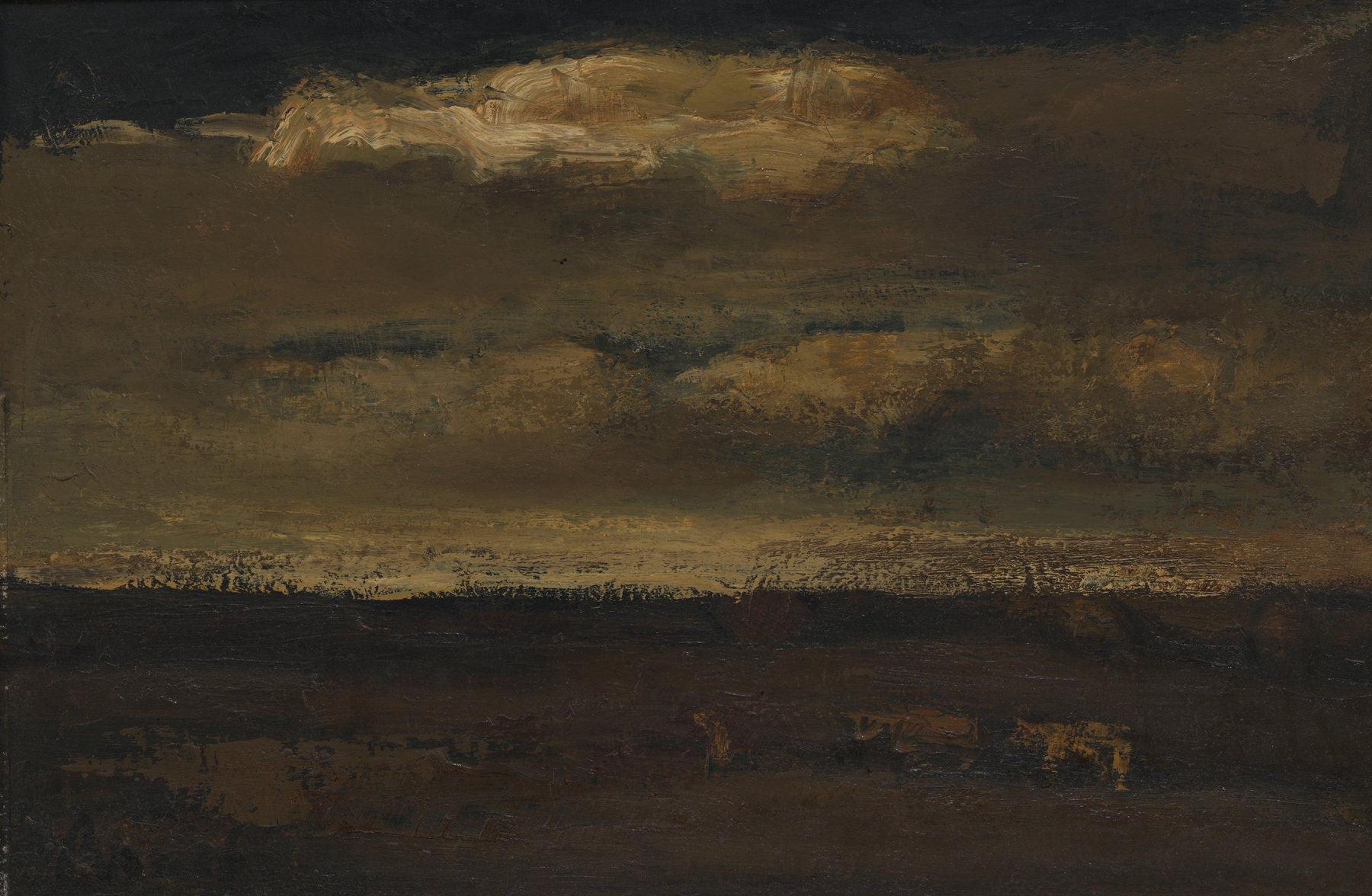 Donker landschap, by Constant Permeke, public domain