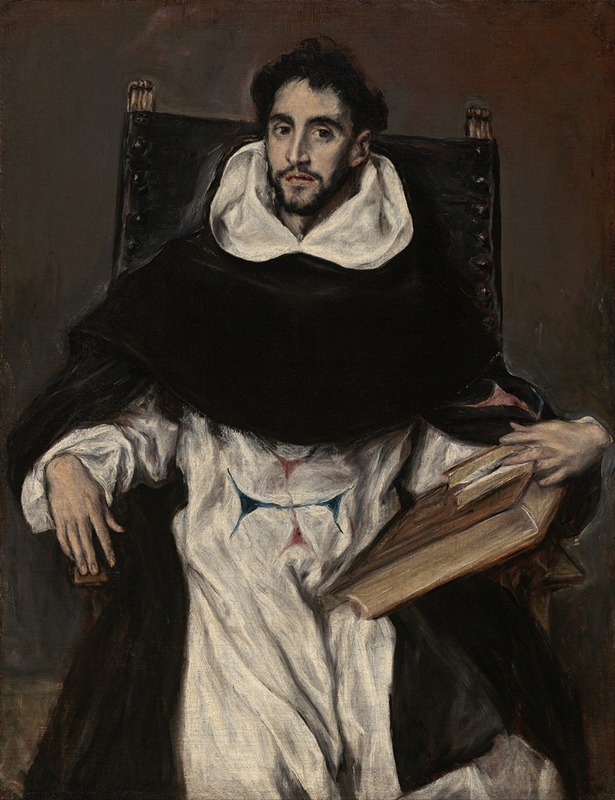 A portrait of Fray Hortensio Félix Paravicino by El Greco.