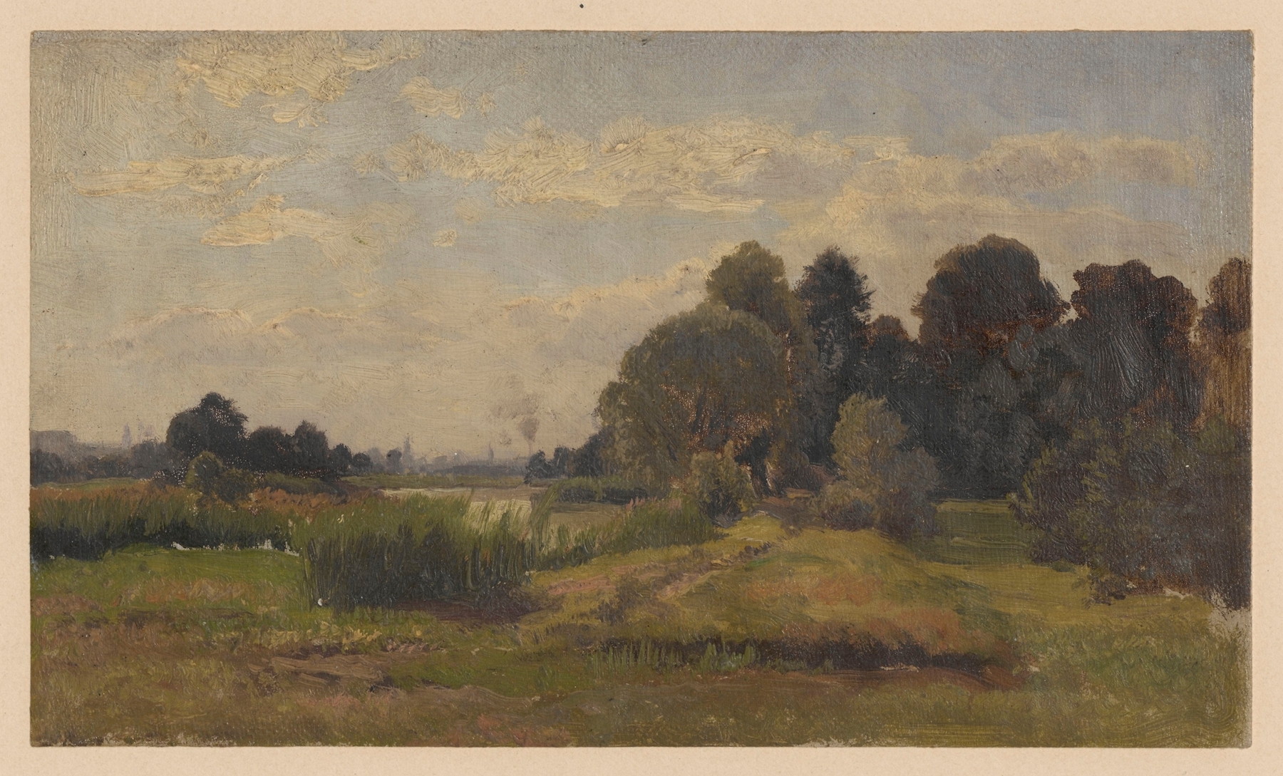 Meadow near Jelcz, by Adolf Dressler, public domain