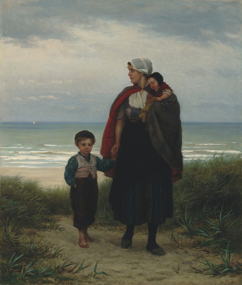 A poignant farewell scene at sea, capturing the emotional moment of departure.