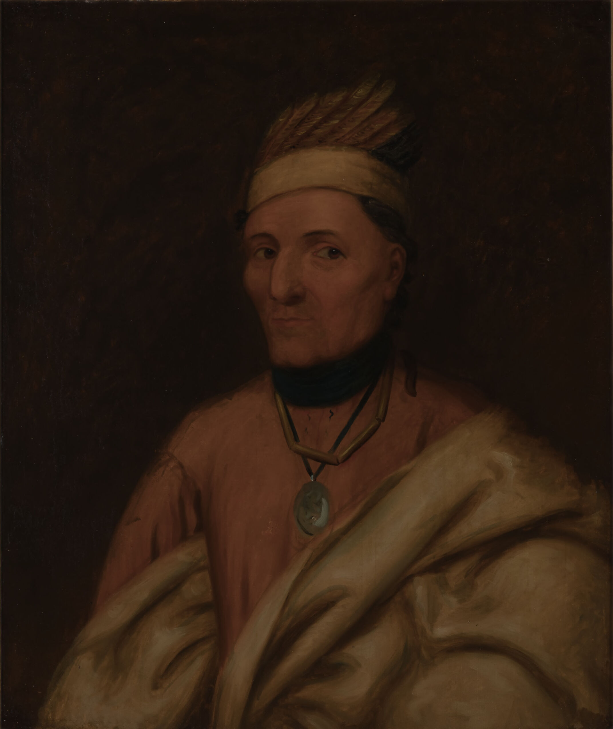 Man of Unidentified Tribe, by Henry Inman, public domain