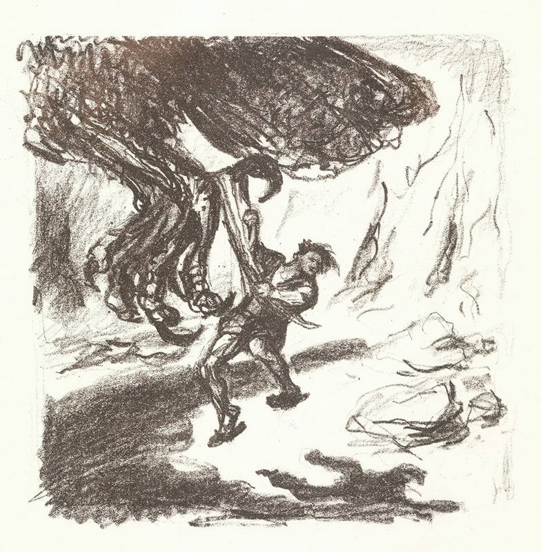Max Slevogt's painting 'Sindbad der Seefahrer' depicts a mythical journey.