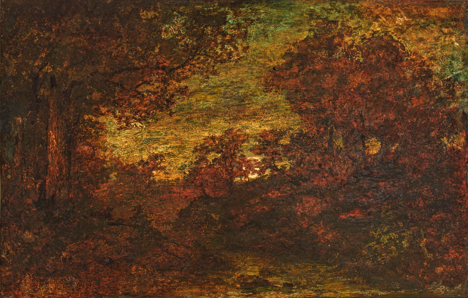 Moonrise, by Ralph Albert Blakelock, public domain