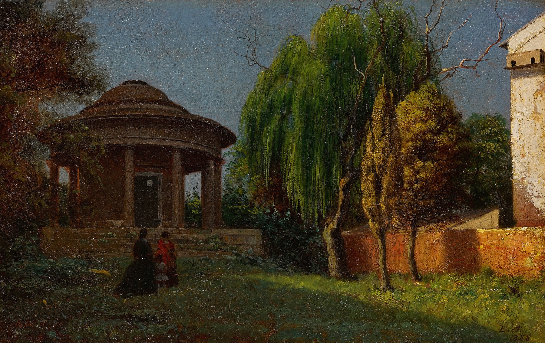 Scene Associated with Mount Vernon, by Eastman Johnson, public domain