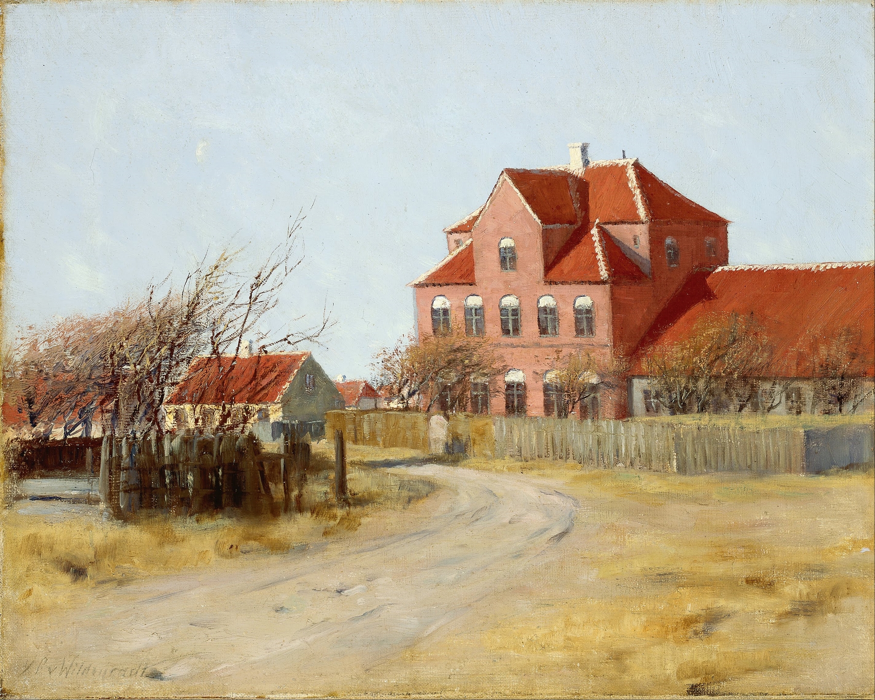 Architecture of Brøndum’s Hotel by Johan Peter von Wildenradt, 1892, realism
