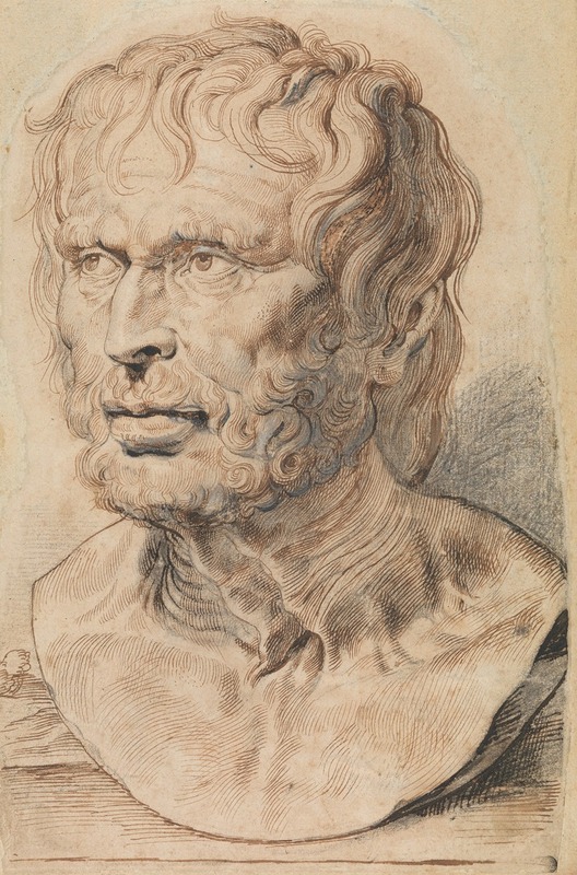 A bust of Pseudo-Seneca by Peter Paul Rubens.
