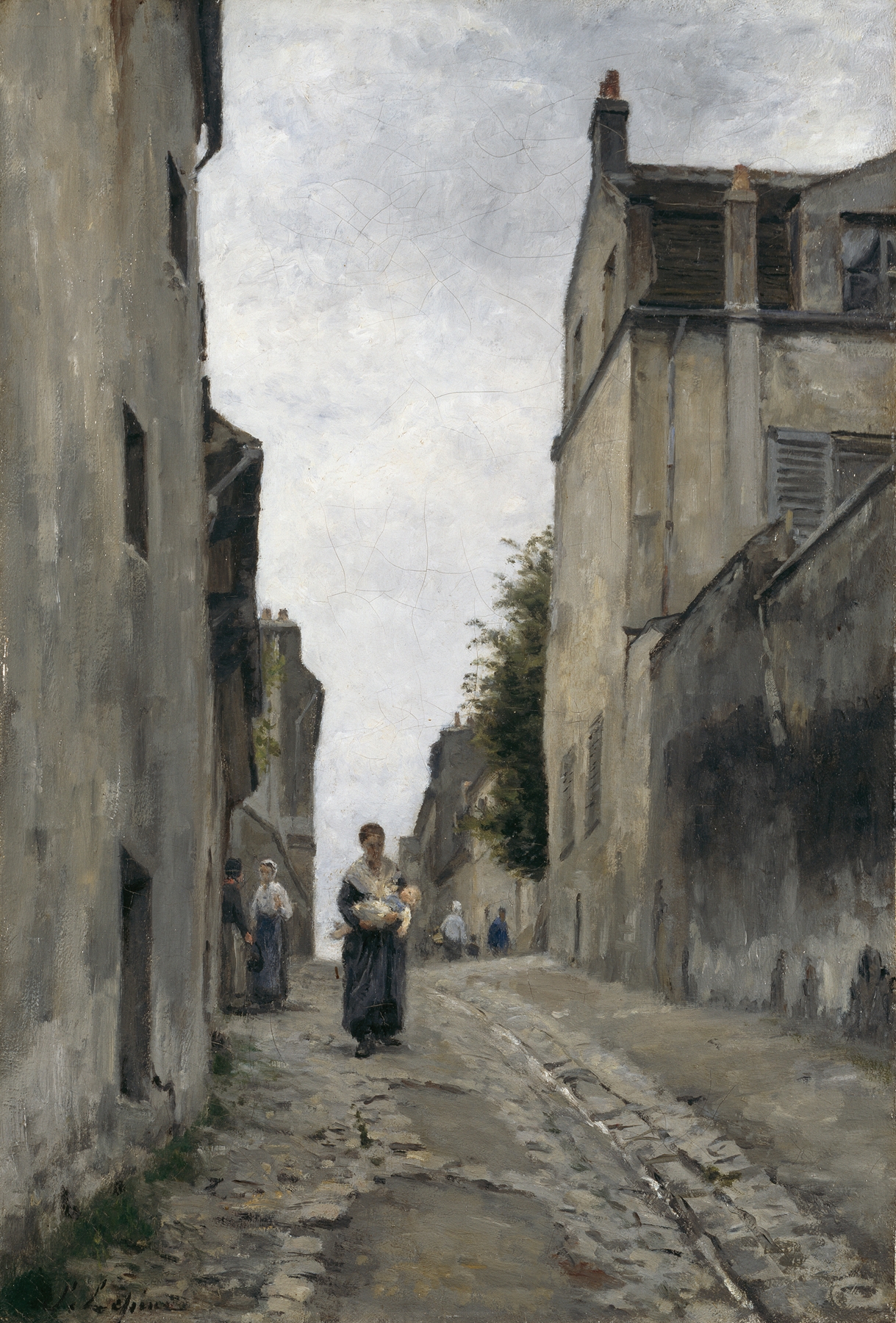 Rue Mont-Cenis, Montmartre, by Stanislas Lépine, public domain