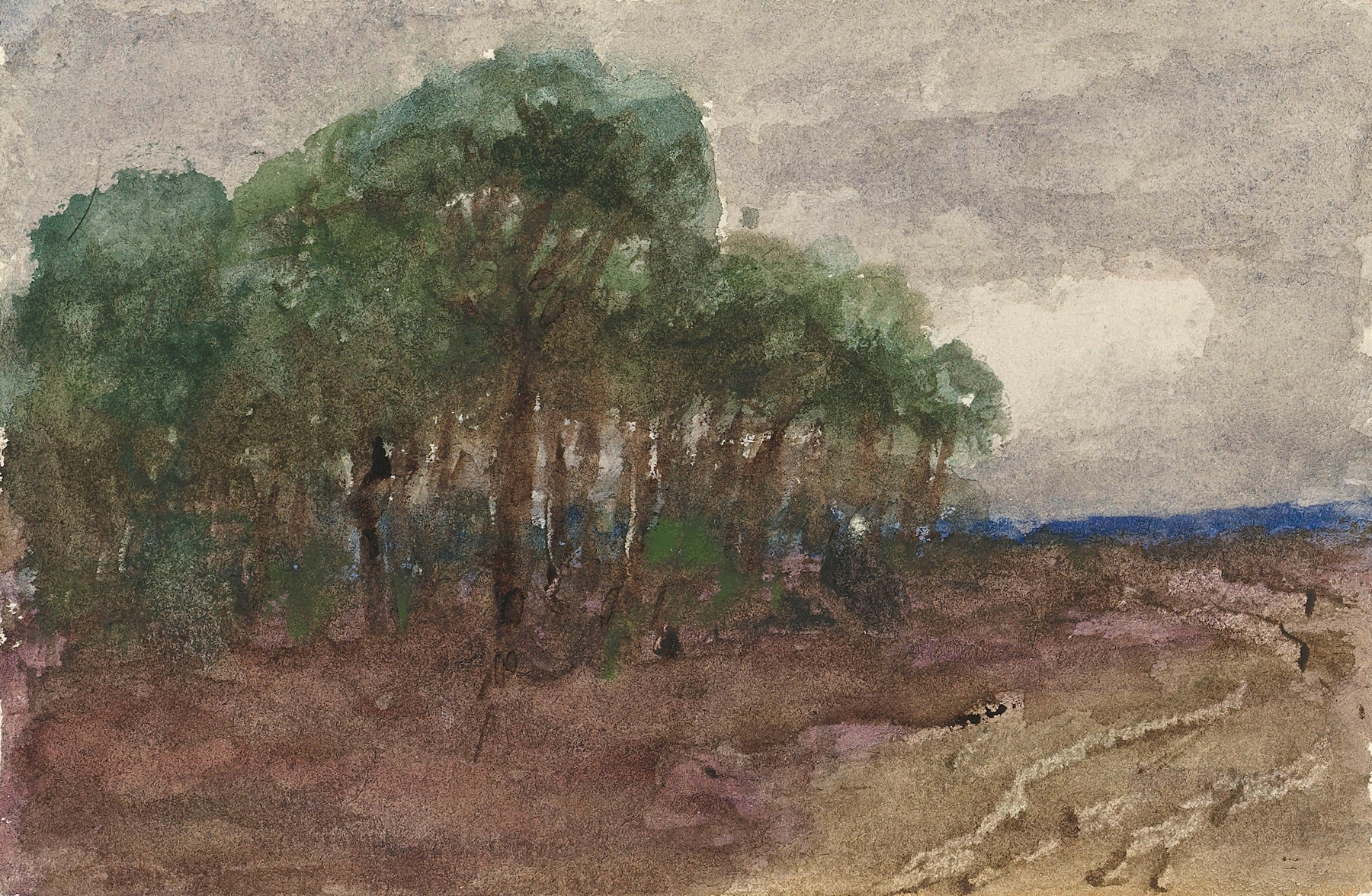 Landschap, by Sientje Mesdag Van Houten, public domain