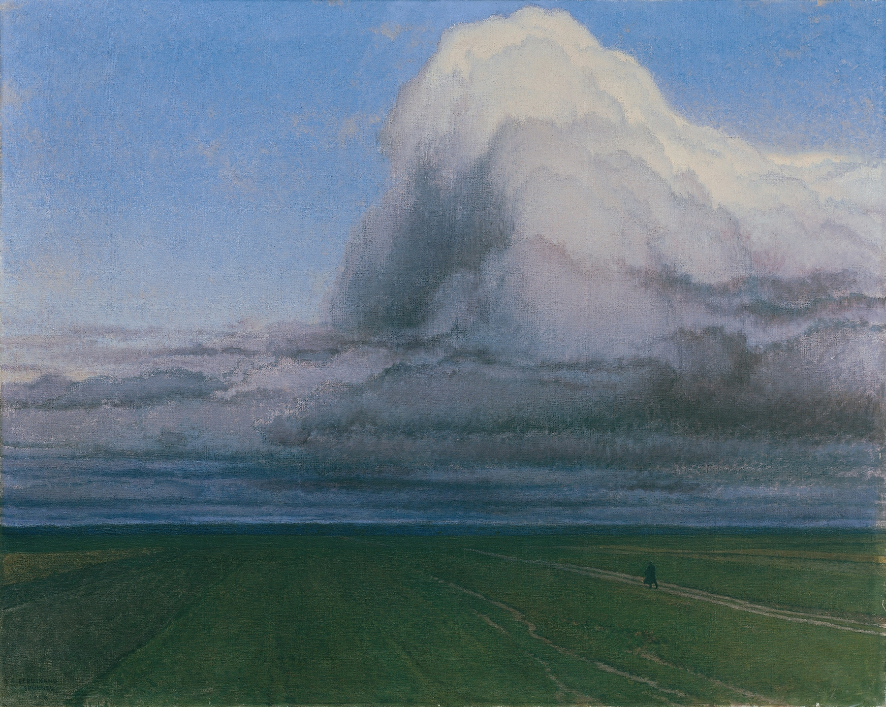 Der Wanderer, by Ferdinand Brunner, public domain