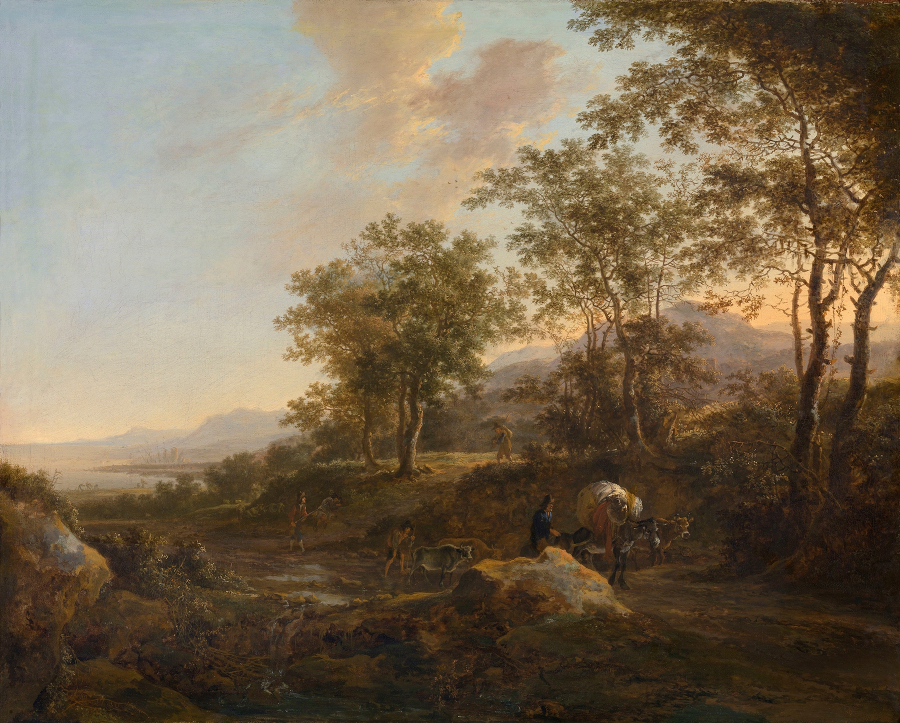Italian Landscape 2, by Jan Both, public domain