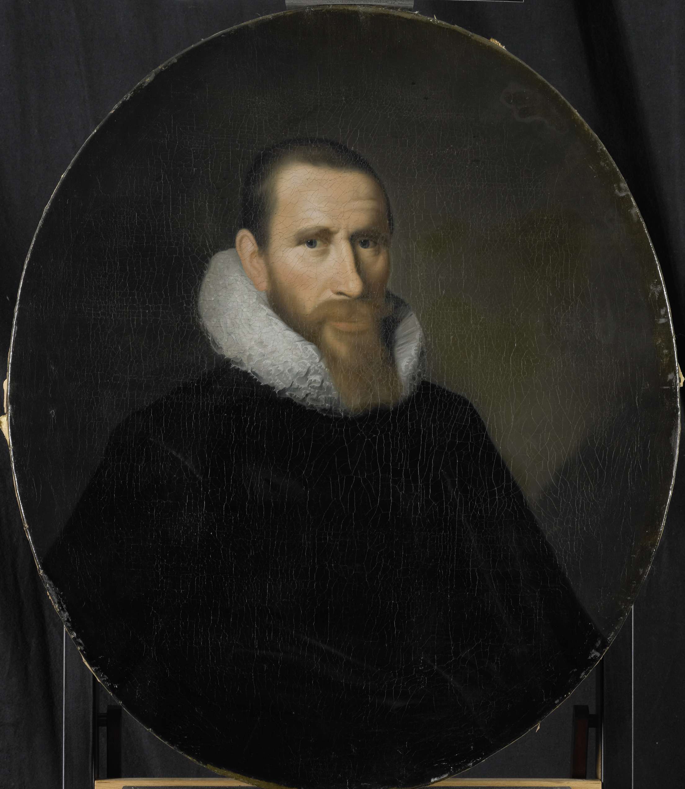 Portrait of Joost van Coulster, oil painting by Pieter van der Werff