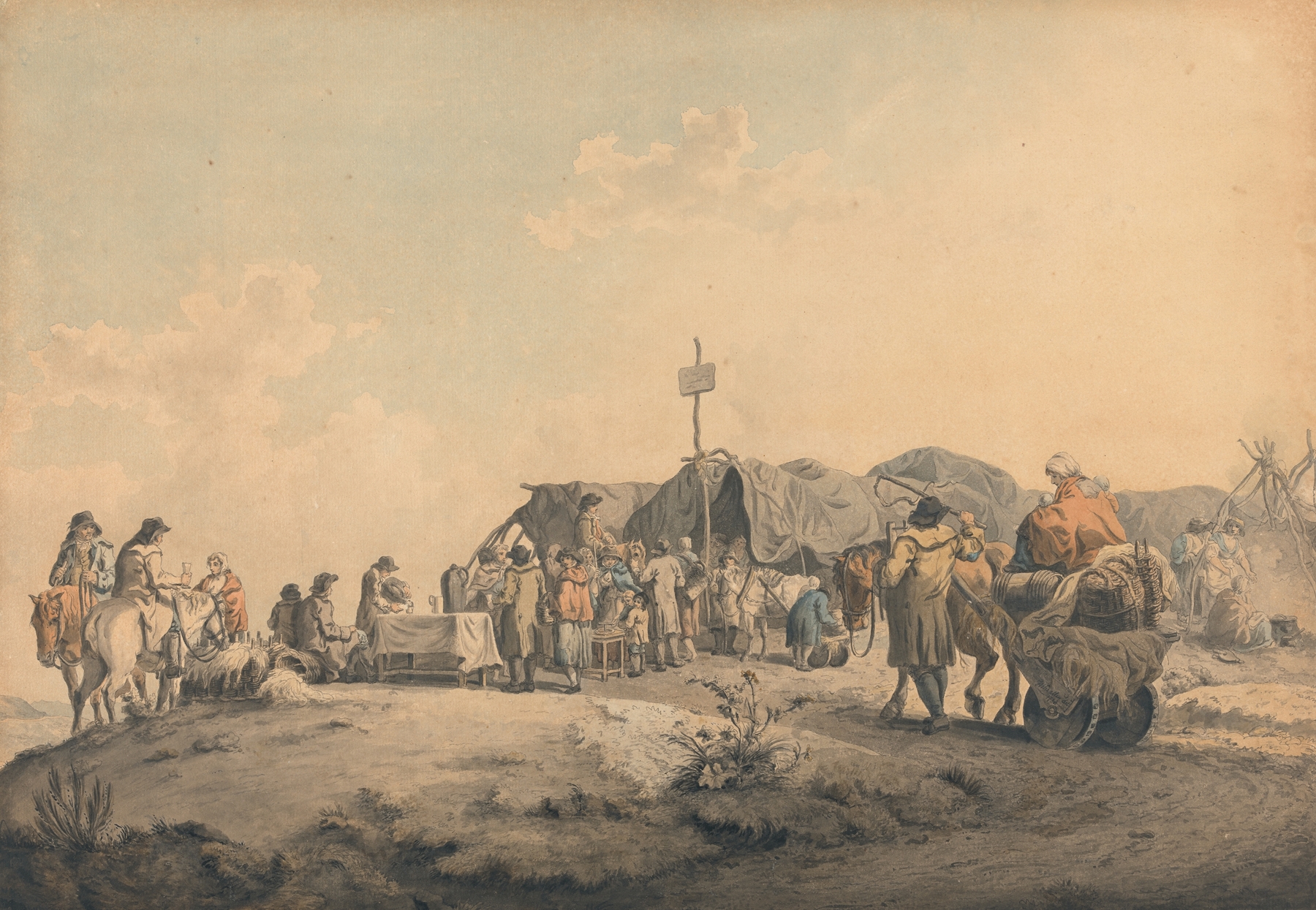 Donnybrook Fair, by Francis Wheatley, public domain