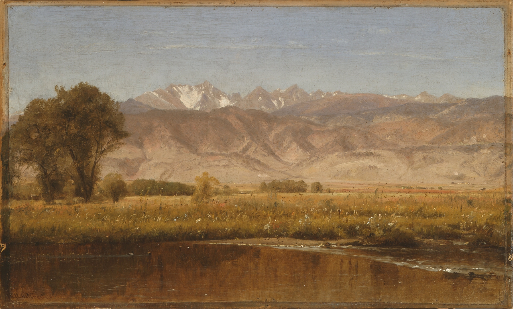 Foothills Colorado, by Worthington Whittredge, public domain