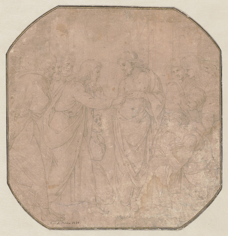 Raphael's 'The Unbelieving Thomas' depicts the moment of doubt and faith.