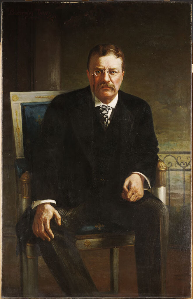 Portrait of Theodore Roosevelt, oil on canvas by George Burroughs Torrey