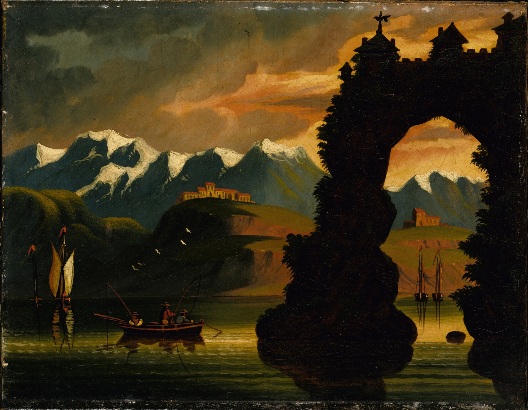 Landscape, by Thomas Chambers, public domain