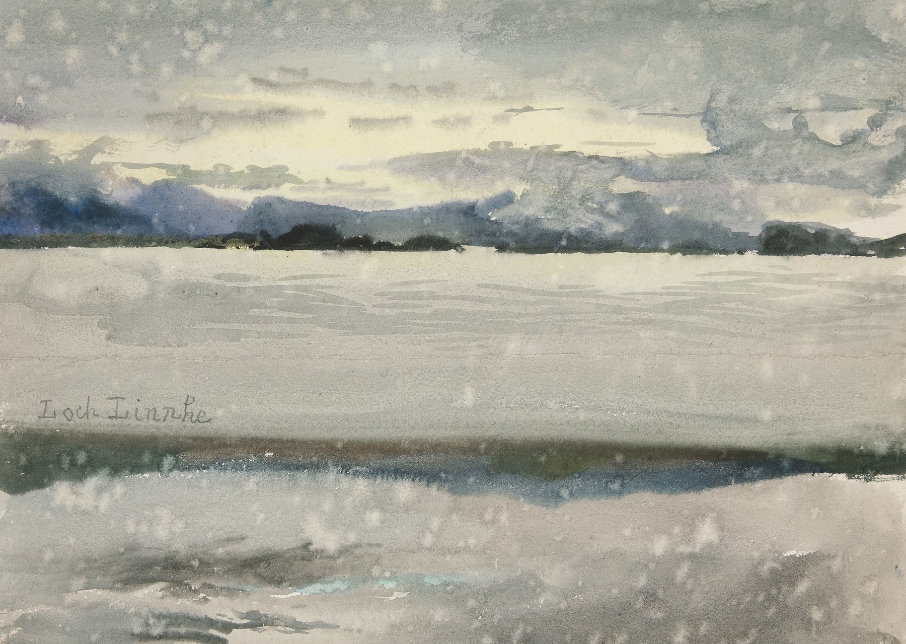 Loch Linnhe, by Edwin Austin Abbey, public domain