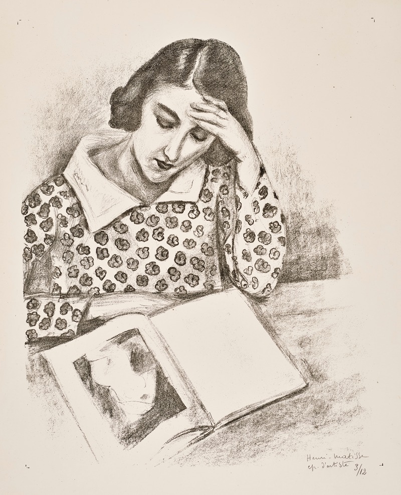 Henri Matisse's 'Grande liseuse' features a woman reading in a vibrant setting.