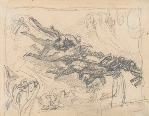 The Temptation of Christ by George Romney depicts a pivotal moment in the biblical narrative.