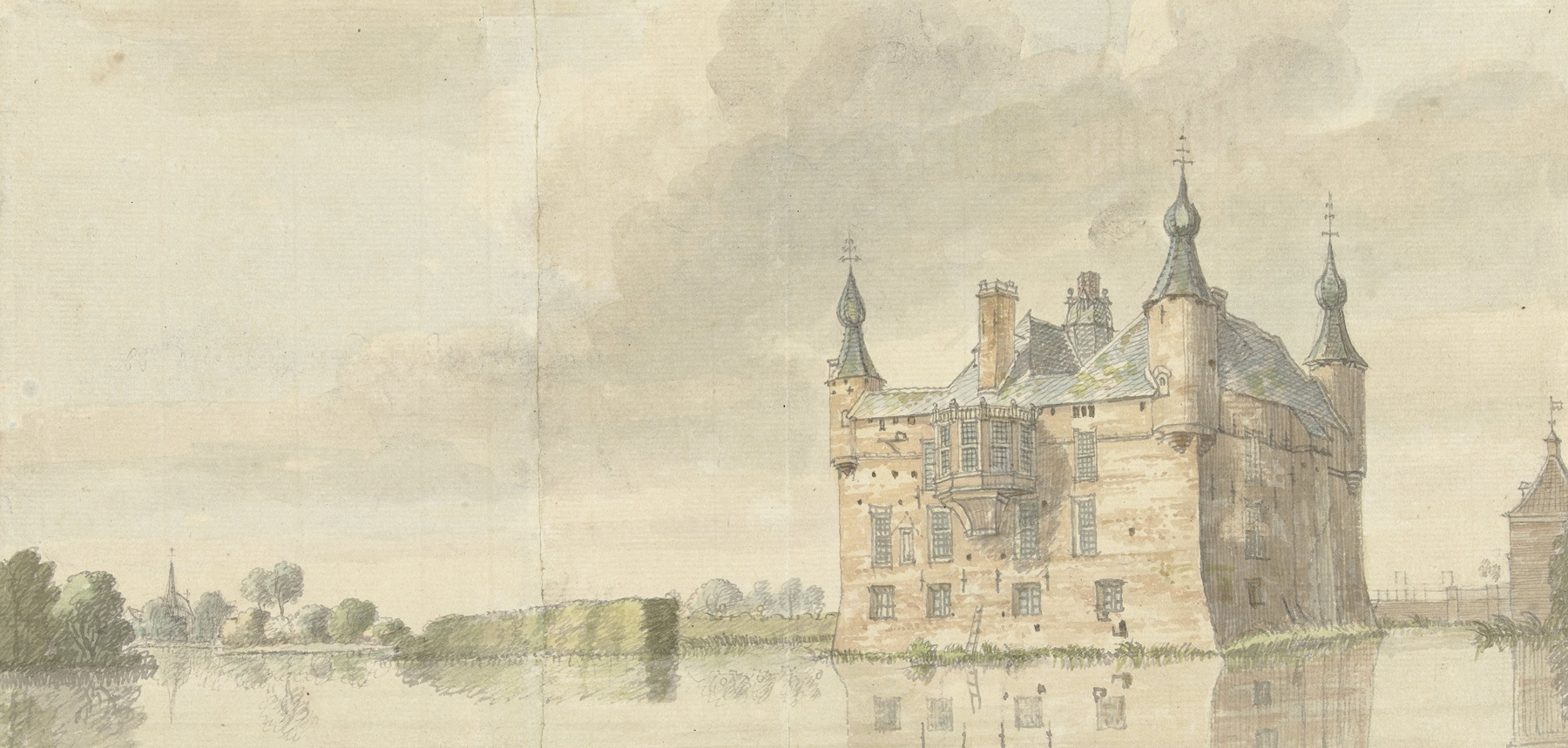 Het Huis Driesberg, by Jan de Beijer, public domain