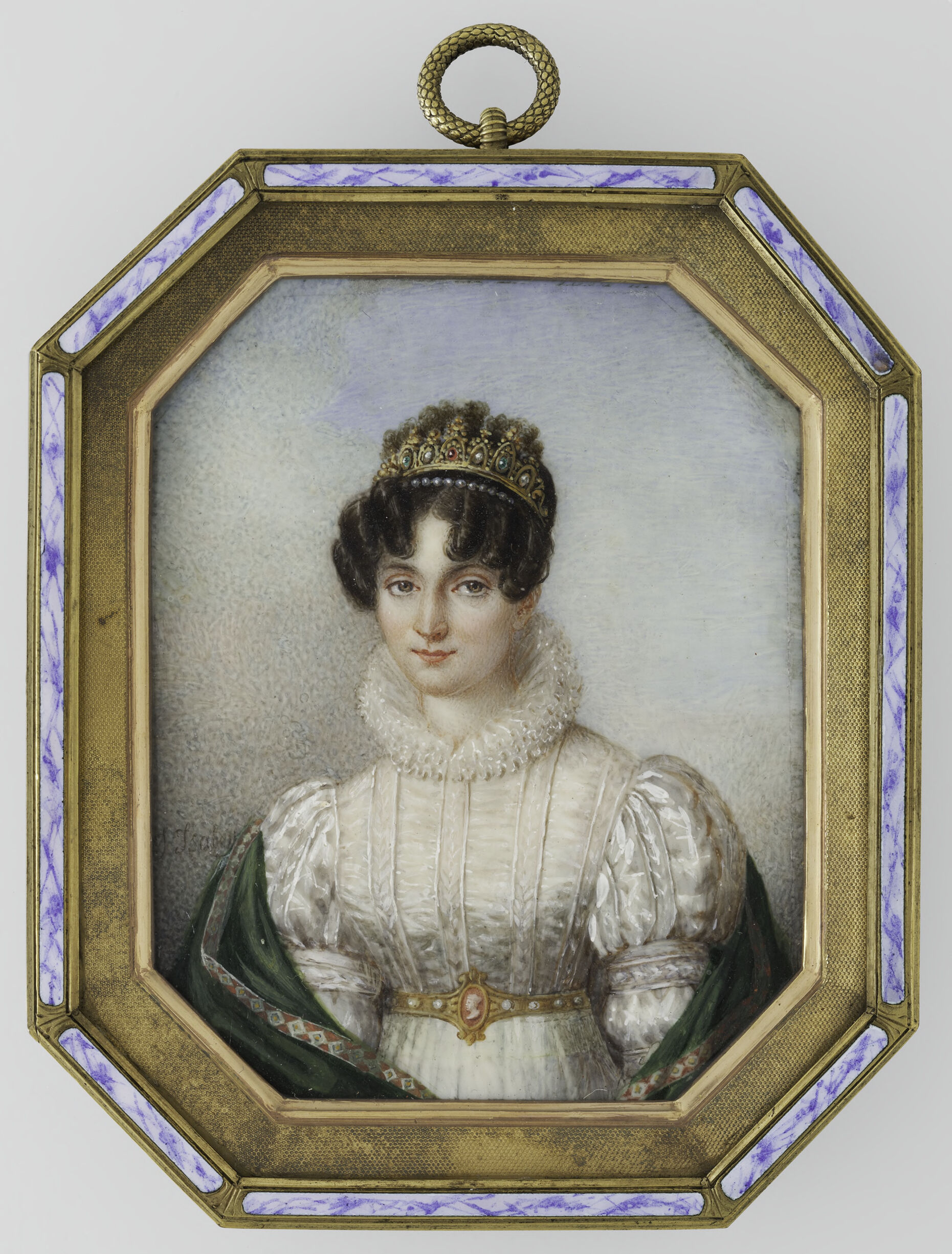 Pauline Bonaparte, Princess Borghese, by Jean Baptiste Isabey, public domain