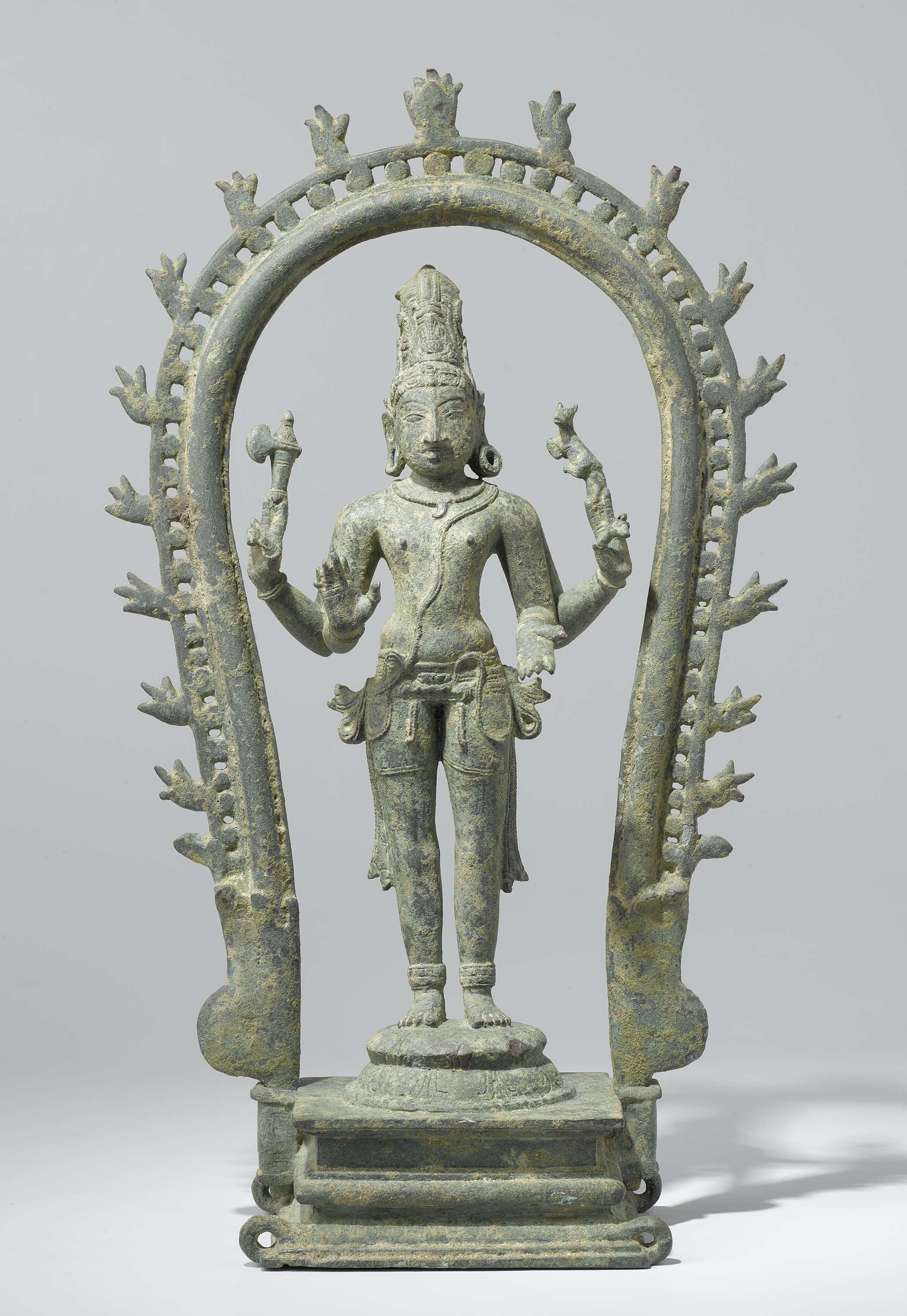 Sculpture of Shiva with the Moon in his Hair, Unknown Artist