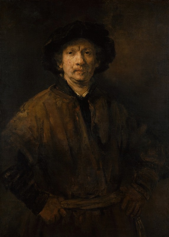 Rembrandt's Large Self-Portrait showcases his mastery in capturing human emotion.