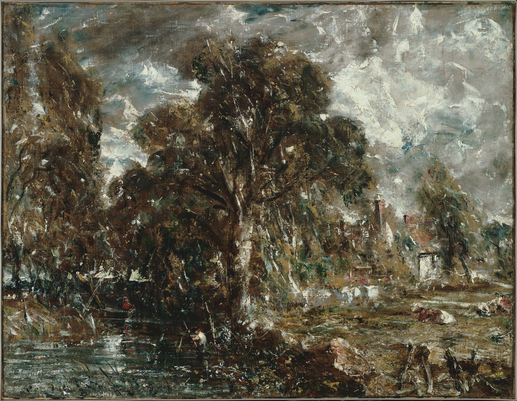 On the River Stour, by John Constable, public domain
