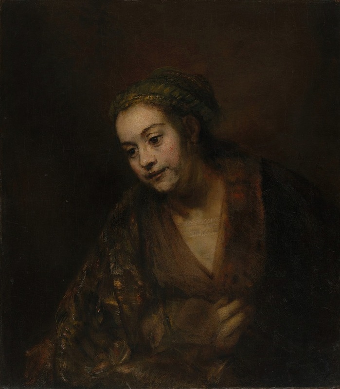 Rembrandt's portrait of Hendrickje Stoffels captures her beauty and character.