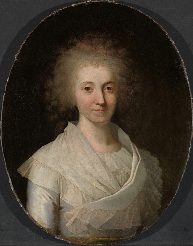Portrait of Maren Juel by Jens Juel showcases a woman in traditional attire.