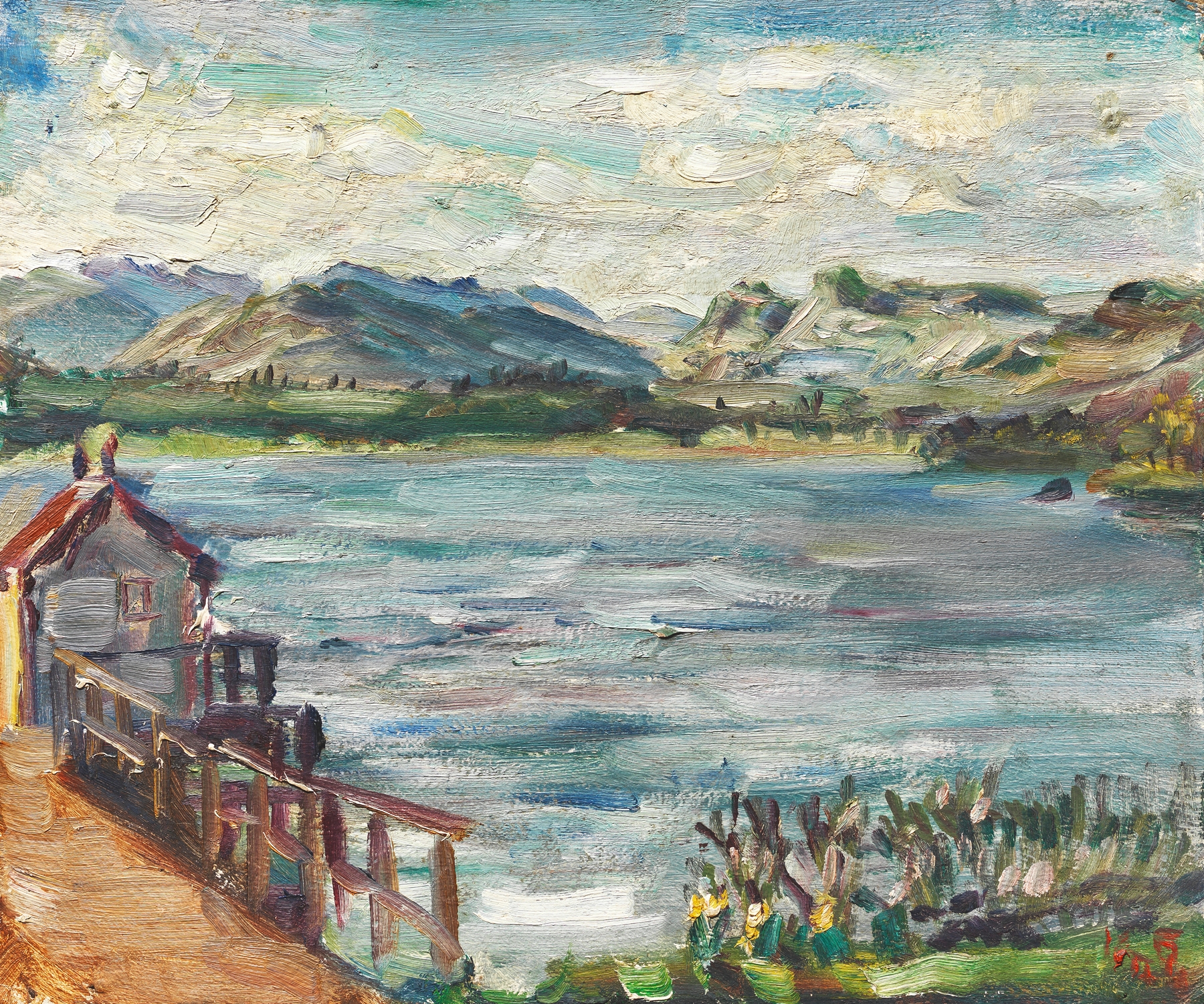 Untitled (Lake Windermere), by Kurt Schwitters, public domain
