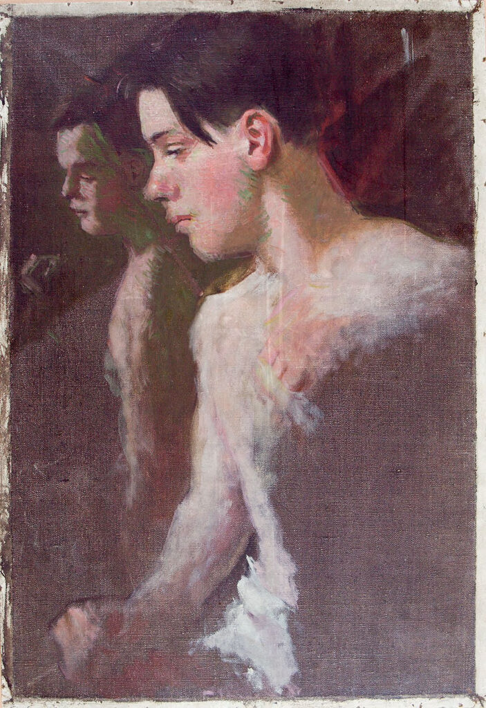 Portrait of a Seated Young Boy, by Denman Waldo Ross, public domain