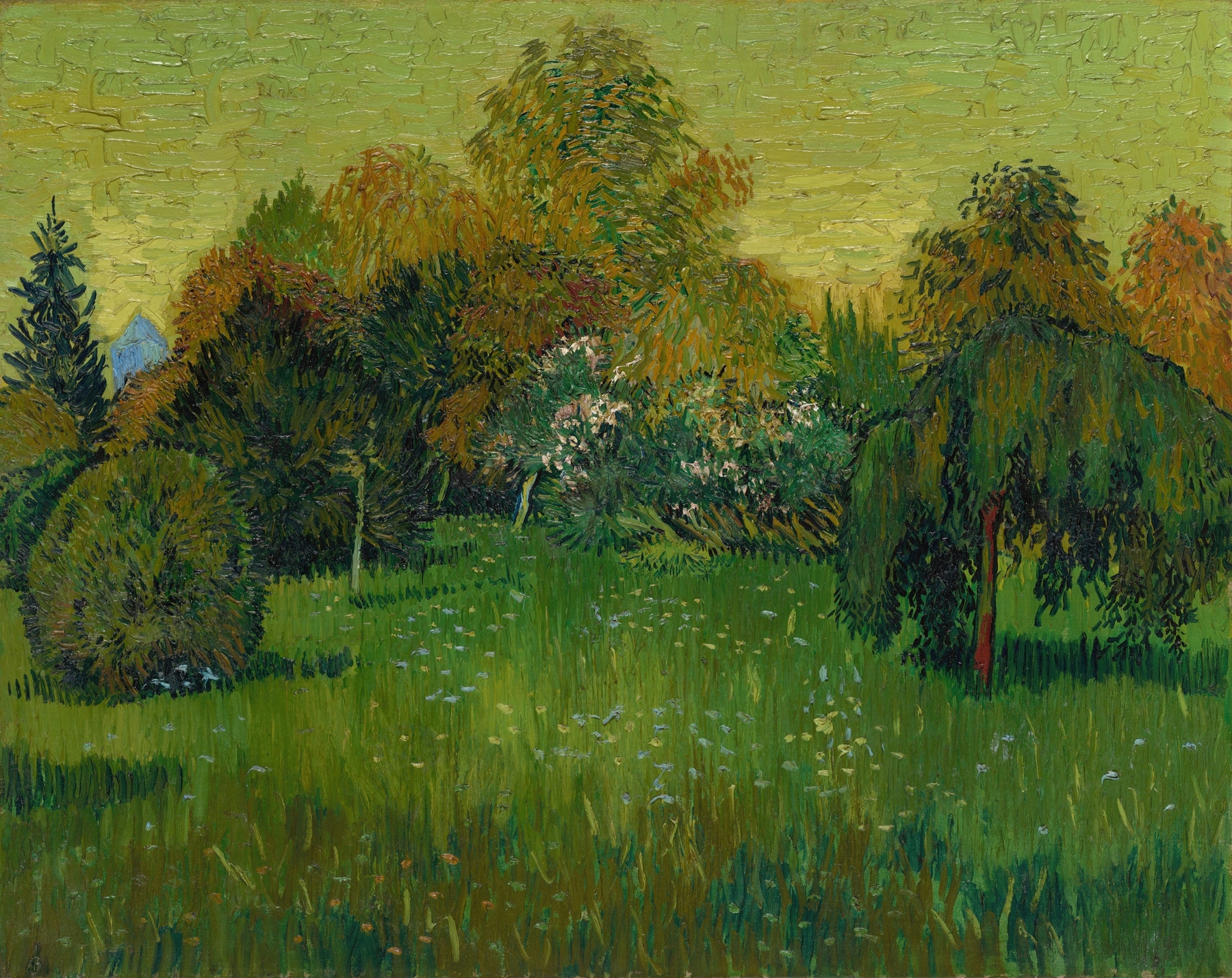 The Poet’s Garden, by Vincent van Gogh, public domain