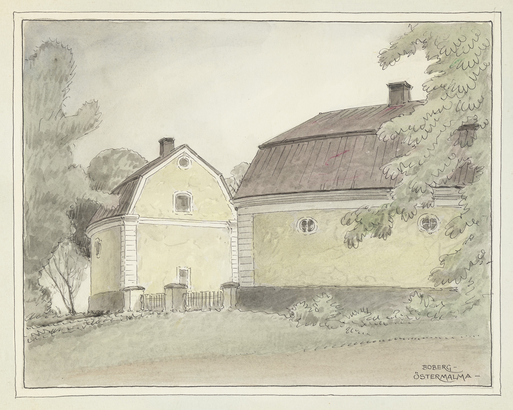 Östermalma, by Ferdinand Boberg, public domain