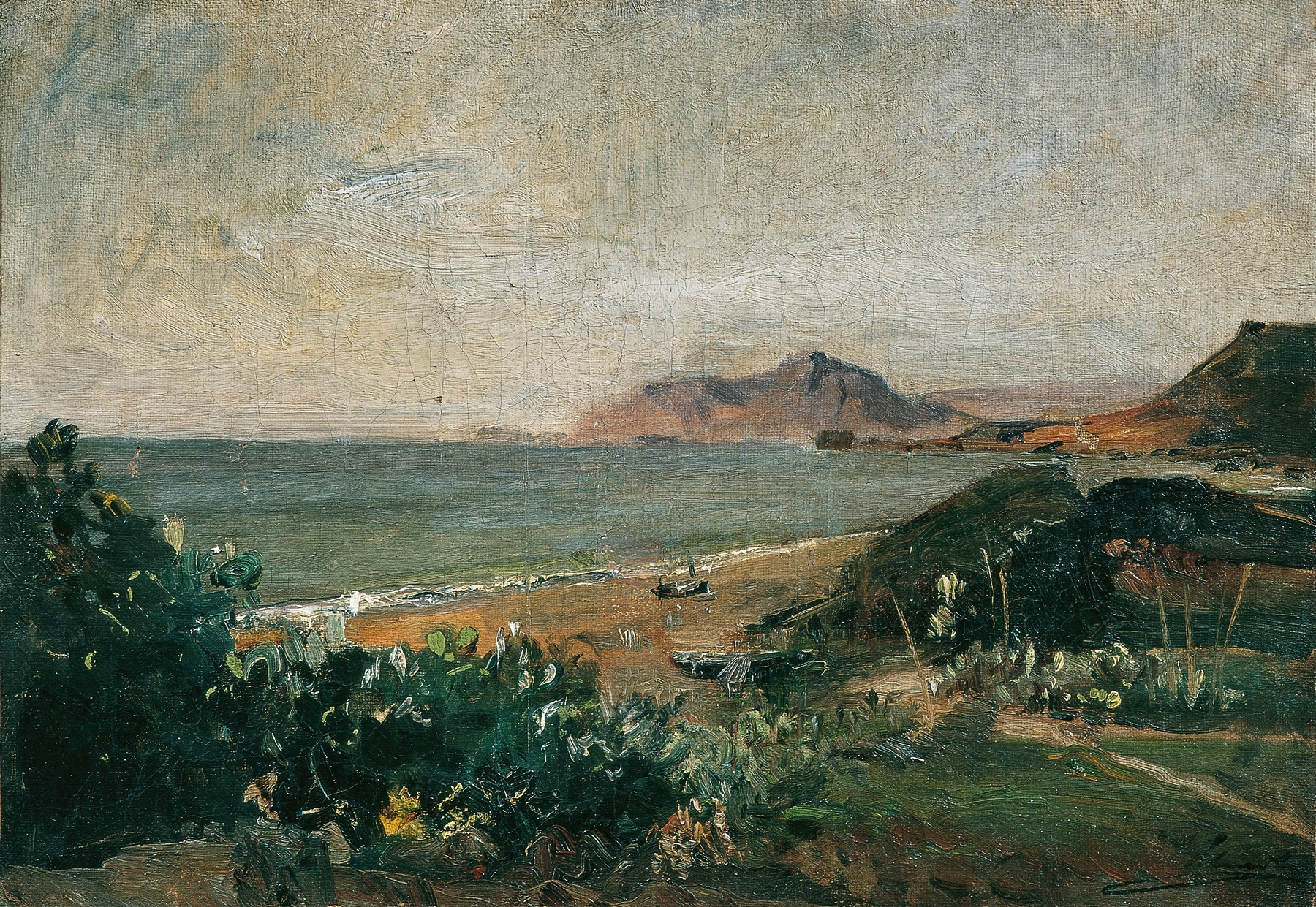 Das Ionische Meer bei Korfu, by Emil Jakob Schindler, public domain