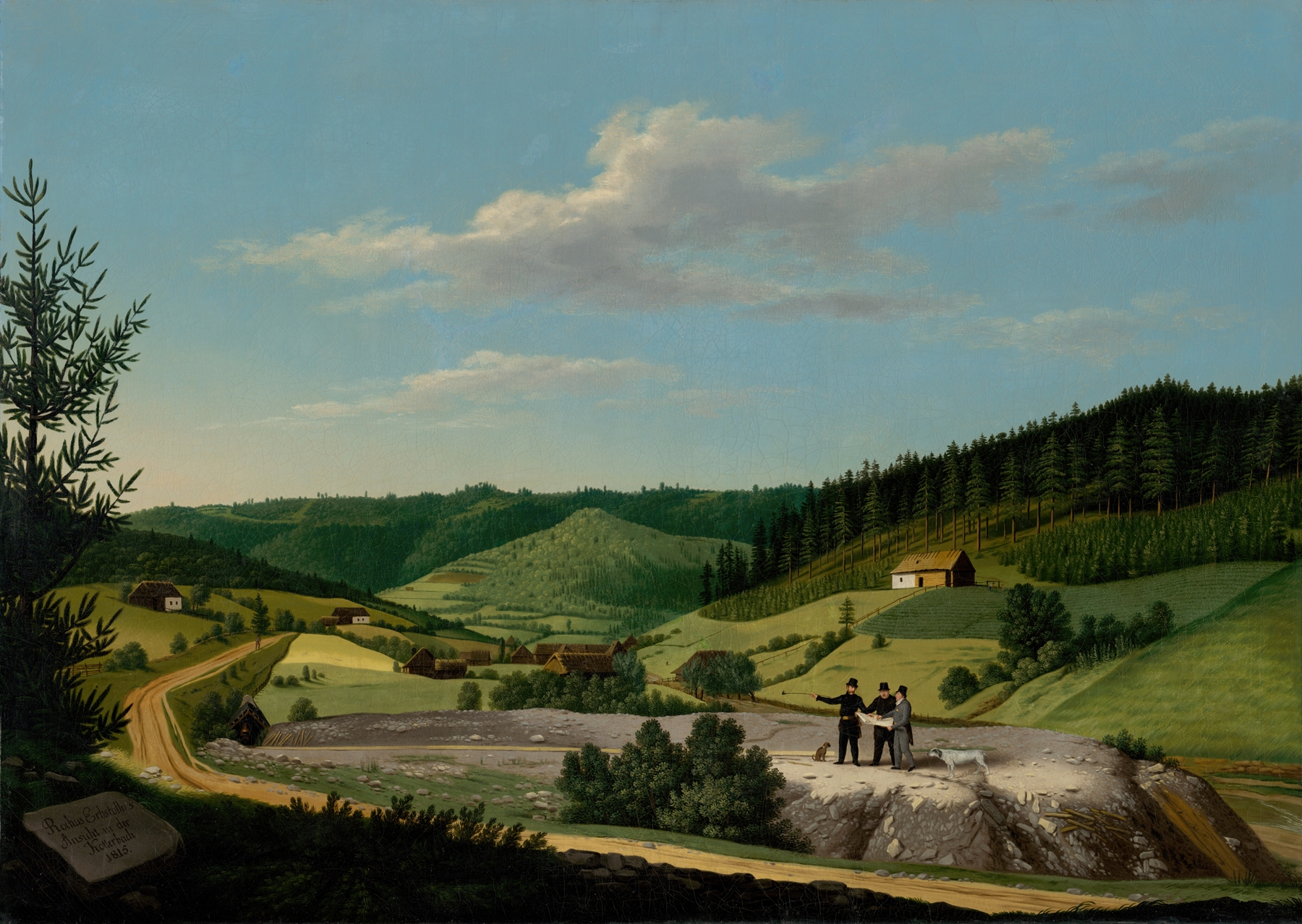 A view of Rochus’s tunnel in Rudňany by Jozef Czauczik, medium unknown