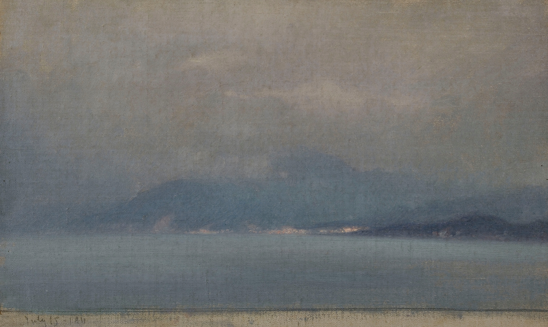 Etude de paysage, by Henry Brokman, public domain