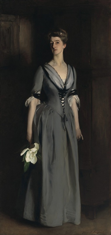 Portrait of Mrs. Albert Vickers by John Singer Sargent.