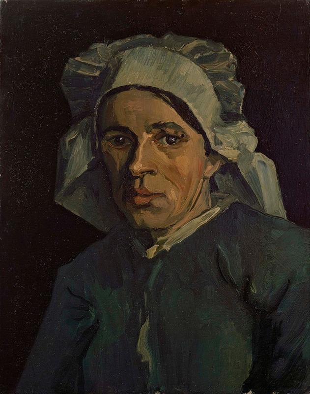 Vincent van Gogh's 'Head Of A Woman 2' showcases his unique brushwork and vibrant colors.