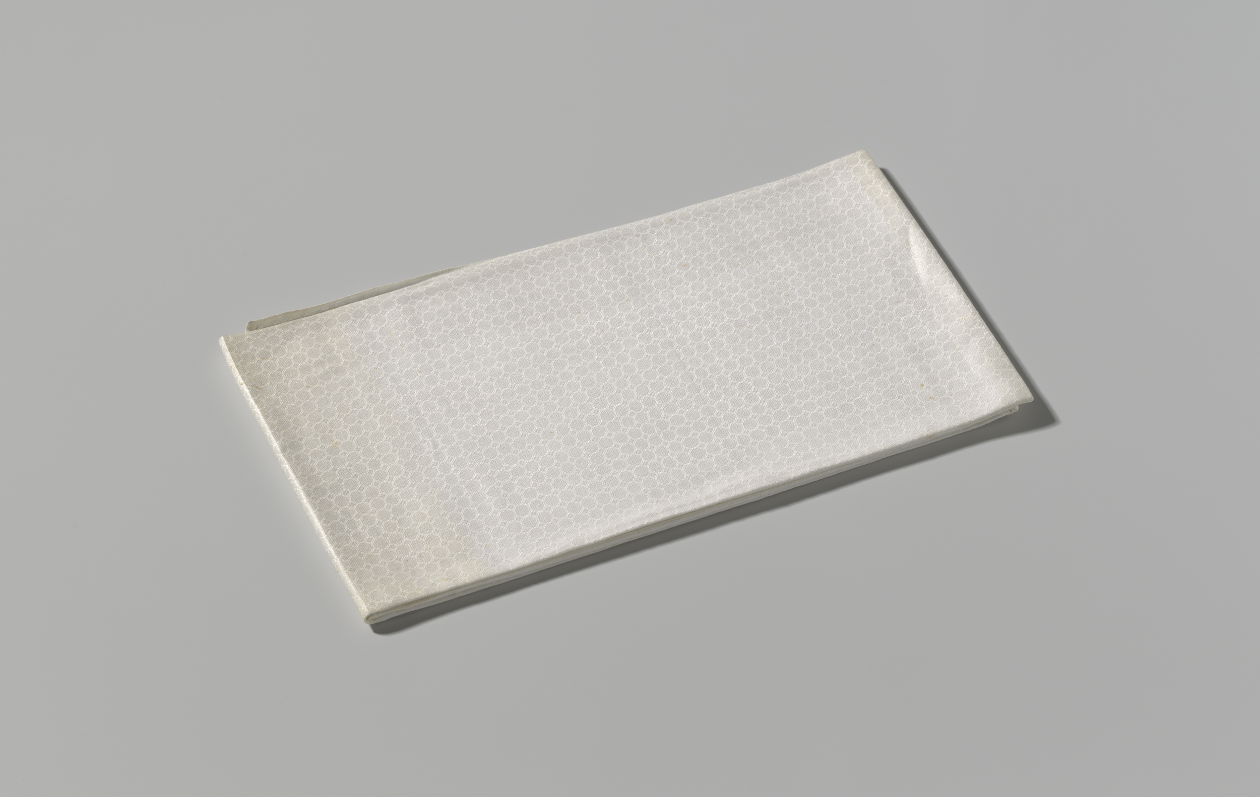 Linen tablecloth by unknown artist, 1731, showcasing delicate textures.
