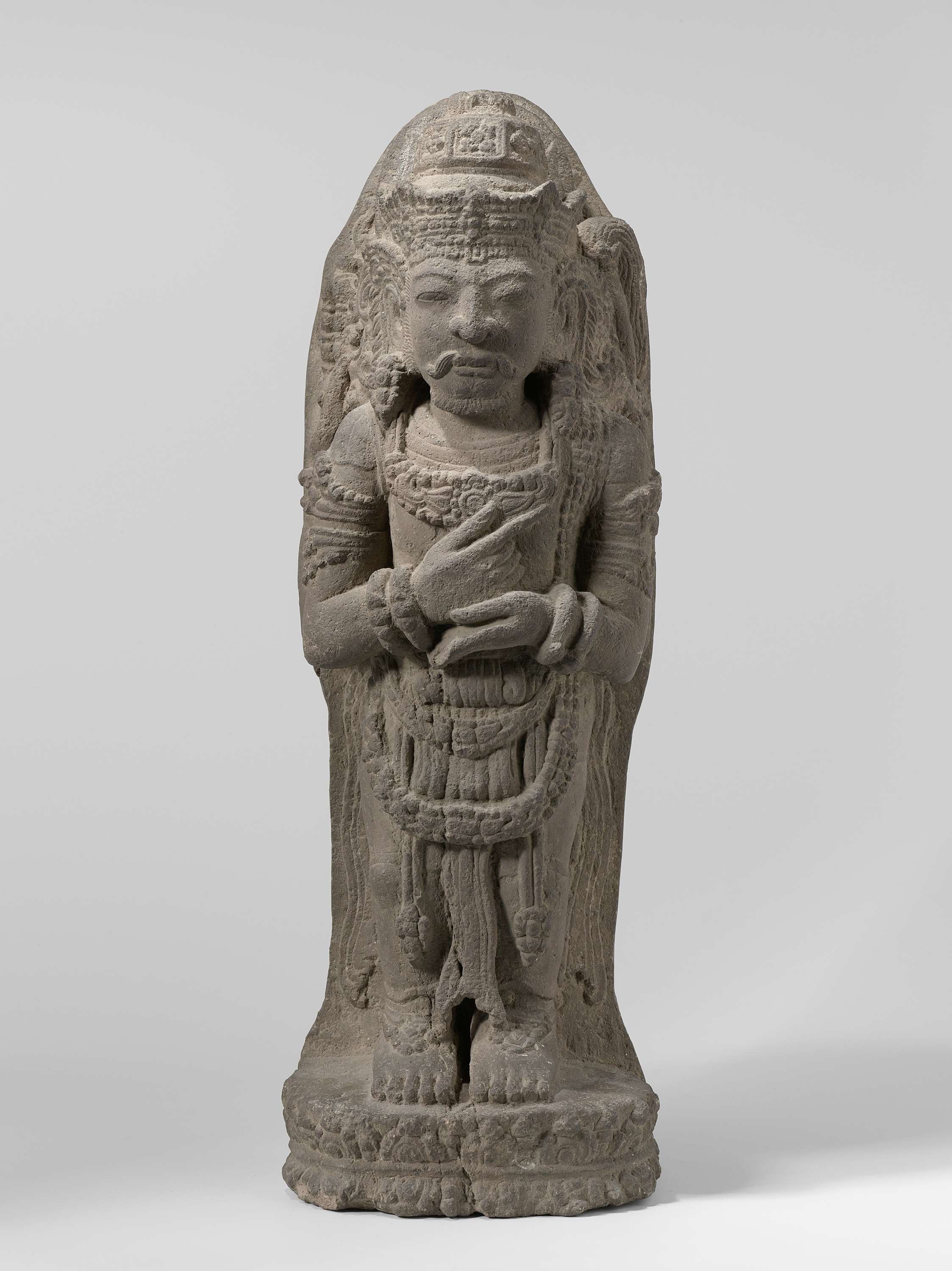 Sculpture of Shiva by unknown artist, depicting a deity in a dance of chaos and tranquility.